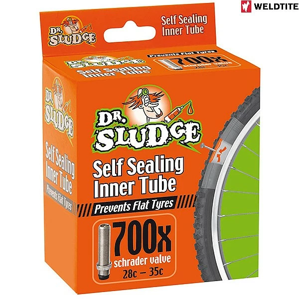 Weldtite Normal Length Schrader Valve Dr Sludge Self Sealing Inner Tube 700 X 28-35 - 28-35 X 622 3 Weldtite Normal Length Schrader Valve Dr Sludge Self Sealing Inner Tube 700 X 28-35 - 28-35 X 622