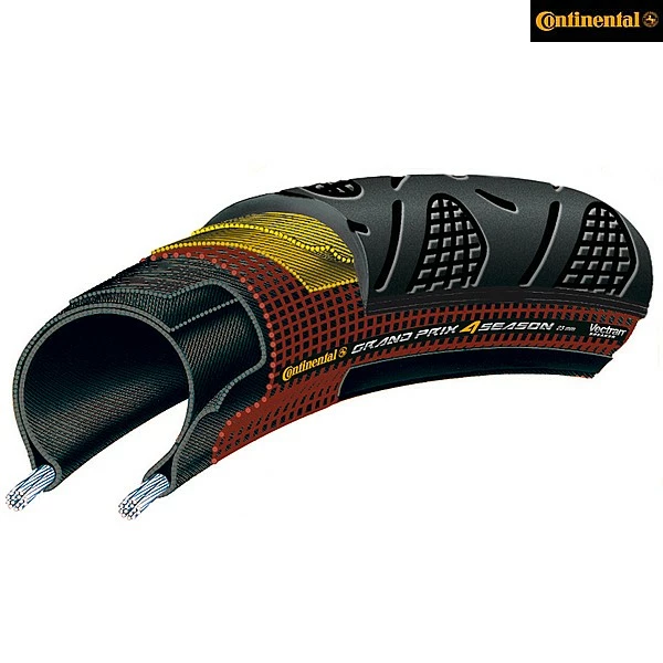 Continental Grand Prix 4 Season Folding Tyre - 700 622 3 Continental Grand Prix 4 Season Folding Tyre - 700 622