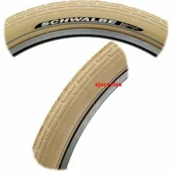Schwalbe Tyres Schwalbe Fat Frank HS375 Tyre - Creme - 26 X 2.35 60-559
