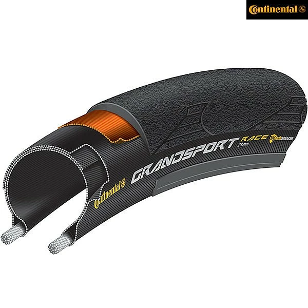 Continental Grand Sport Race Folding Tyre - 700 622 3 Continental Grand Sport Race Folding Tyre - 700 622