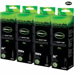 Slime Filled Lite Normal Length Schrader Valve Butyl Inner Tube 26 X 1.75 X 2.125 - 47/57 X 559