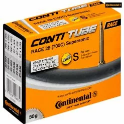 Continental Race 28 Supersonic 60mm Presta Tube - 700c/27" Tyres - 20-622 To 25-630