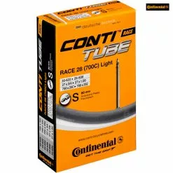 Continental Race 28 Light 80mm Presta Tube - 700c/27" Tyres - 20-622 To 25-630