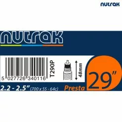 Nutrak Presta Tube - 29er Tyres - 55-622 To 64-622