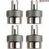 Weldtite Plated Metal Schrader Valve Key Dust Caps -Inner Tubes Sales Store 36962