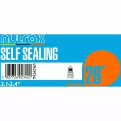 Nutrak Self-Sealing Presta Valve Inner Tube 26 X 2.1 - 2.4 Inch 54/61-559