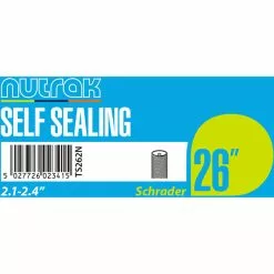 Nutrak Self-Sealing Schrader Valve Inner Tube 26 X 2.10 - 2.40 Inch 47/58-559