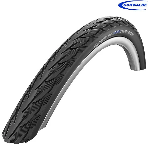 Schwalbe Tyres Schwalbe Delta Cruiser HS431 Tyre - 26 X 1 3/8 Inch / 650 X 35A 37-590 3 Schwalbe Tyres Schwalbe Delta Cruiser HS431 Tyre - 26 X 1 3/8 Inch / 650 X 35A 37-590