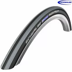 Schwalbe Tyres Schwalbe Rightrun HS387 Tyre - Black'n Roll / Grey Stripes - 22 X 1.00 Inch 25-489