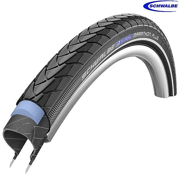Schwalbe Tyres Schwalbe Marathon Plus HS440 Tyre - 26 X 1.00 Inch 25-559 3 Schwalbe Tyres Schwalbe Marathon Plus HS440 Tyre - 26 X 1.00 Inch 25-559
