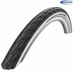 Schwalbe Tyres Schwalbe Delta Cruiser HS431 Tyre - Whitewall - 26 X 1 3/8 Inch / 650 X 35A 37-590
