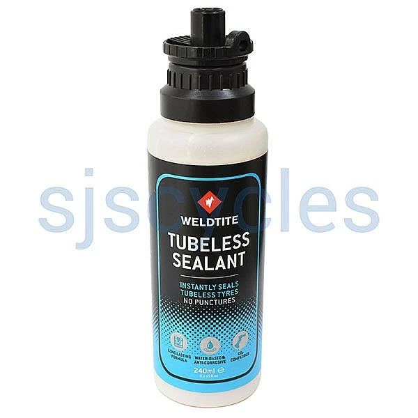 Weldtite Tubeless Tyre Sealant - 240 Ml Bottle 3 Weldtite Tubeless Tyre Sealant - 240 Ml Bottle