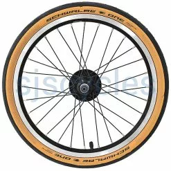 Schwalbe Tyres Brompton Schwalbe One Folding Tyre - Tan Wall - 16 X 1.35 Inch - 35-349