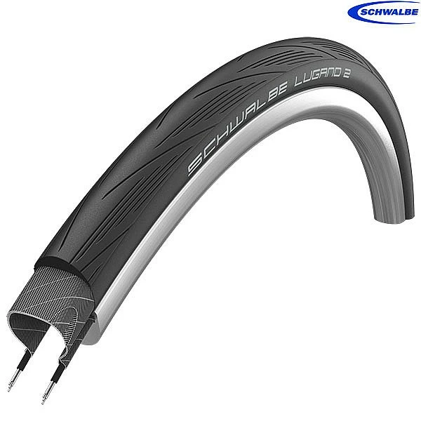 Schwalbe Tyres Schwalbe Lugano II HS471 Tyre - 700 X 28 28-622 3 Schwalbe Tyres Schwalbe Lugano II HS471 Tyre - 700 X 28 28-622