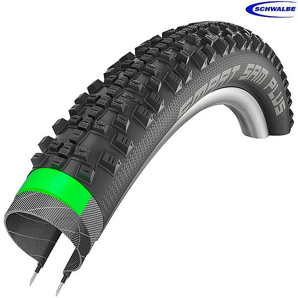 Schwalbe Tyres Schwalbe Smart Sam Plus HS476 Tyre - 26 X 2.10 Inch 54-559 3 Schwalbe Tyres Schwalbe Smart Sam Plus HS476 Tyre - 26 X 2.10 Inch 54-559