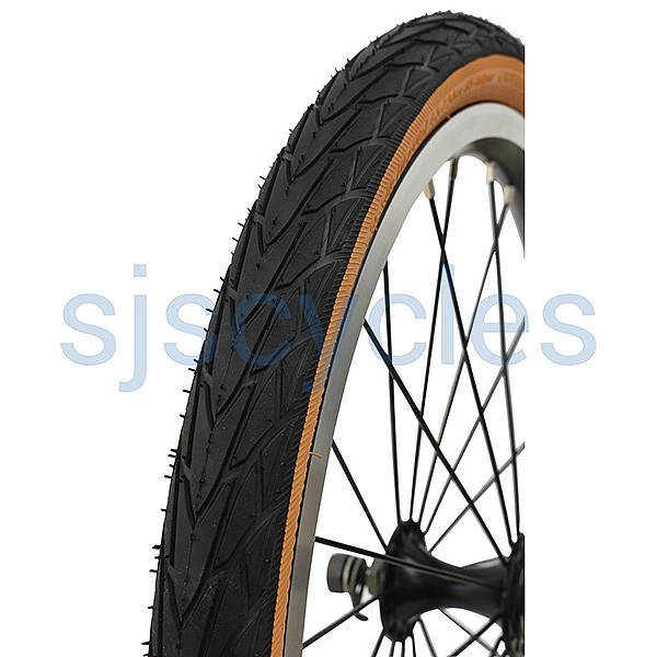 Schwalbe Tyres Schwalbe Marathon Racer Folding Tyre - Tan Wall - 16 X 1.35 Inch 35-349 4 Schwalbe Tyres Schwalbe Marathon Racer Folding Tyre - Tan Wall - 16 X 1.35 Inch 35-349 - Image 2
