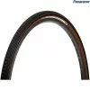 Panaracer GravelKing Semi Slick Plus TLC Tubeless Folding Tyre - Black / Brown - 700 X 38 40-622