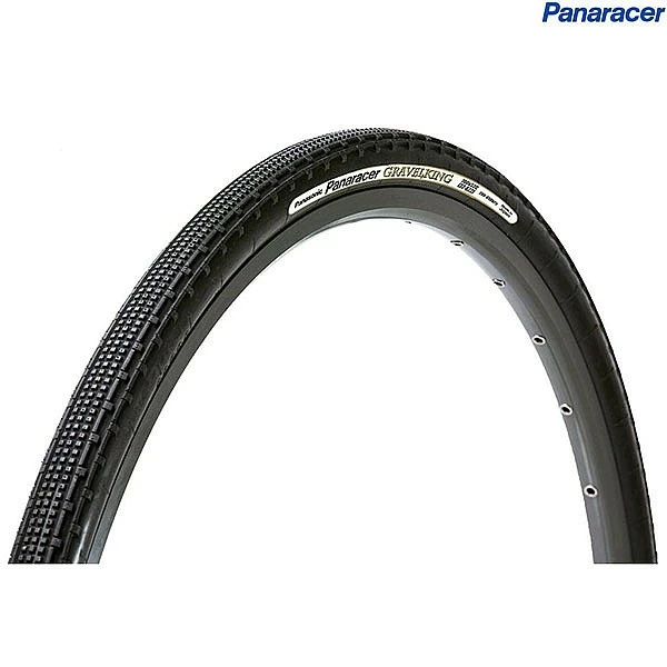 Panaracer GravelKing SK Folding Tyre - Black / Black - 700 X 26 26-622 3 Panaracer GravelKing SK Folding Tyre - Black / Black - 700 X 26 26-622