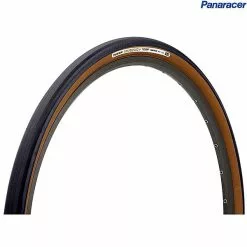 Panaracer GravelKing Slick+ Folding Tyre - Black / Brown - 700 X 26 26-622