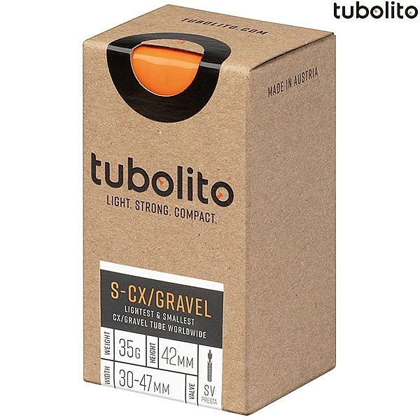 Tubolito S-Tubo CX / Gravel 42mm Presta Tube - 700c Tyres - 30-622 To 47-622 3 Tubolito S-Tubo CX / Gravel 42mm Presta Tube - 700c Tyres - 30-622 To 47-622