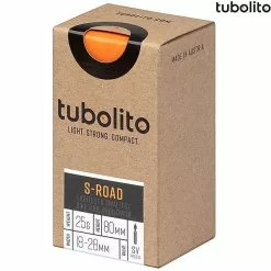 Tubolito S-Tubo-Road 80mm Presta Tube - 700c Tyres - 18-622 To 28-622