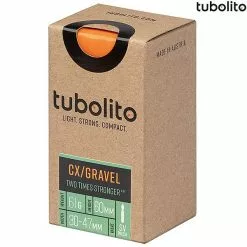 Tubolito CX / Gravel 60mm Presta Tube - 700c Tyres - 30-622 To 47-622