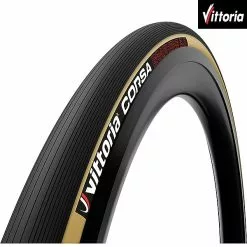 Vittoria Corsa Graphene 2.0 Folding Tyre - Black / Tan - 700 X 30 30-622