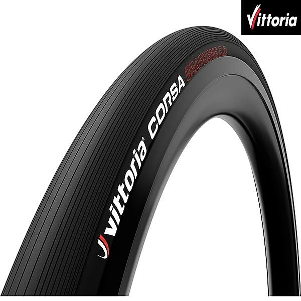 Vittoria Corsa Graphene 2.0 Folding Tyre - Black - 700 X 30 30-622 3 Vittoria Corsa Graphene 2.0 Folding Tyre - Black - 700 X 30 30-622