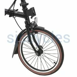 Brompton Continental Contact Urban Folding Tyre - Brown Wall - 16 X 1.35 Inch 35-349 -Inner Tubes Sales Store 58638 2