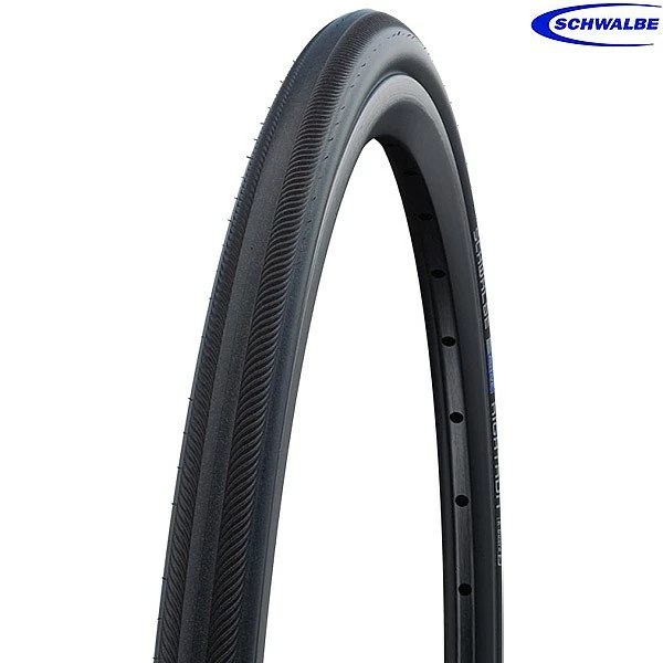 Schwalbe Tyres Schwalbe RightRun HS387 Tyre - Black - 26 X 1 Inch 25-590 3 Schwalbe Tyres Schwalbe RightRun HS387 Tyre - Black - 26 X 1 Inch 25-590