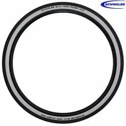 Schwalbe Tyres Schwalbe Road Cruiser HS484 Tyre - Whitewall - 27 X 1 1/4 Inch 28/32-630
