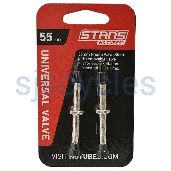 Stans No Tubes Universal 55 Mm Valve Stems 3 Stans No Tubes Universal 55 Mm Valve Stems